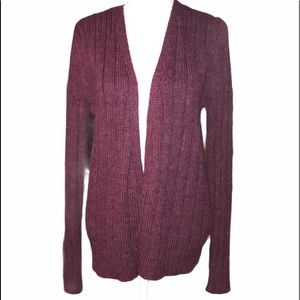 kate spade Saturday open front ribbed cardigan